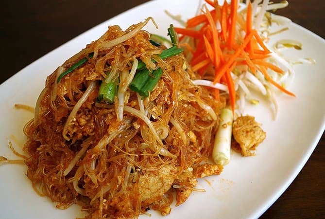 Glass Noodle Pad Thai (Gluten Free)